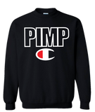 Black Pimp C Champion Crewneck Sweatshirt