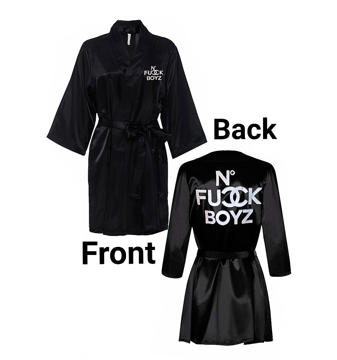 No F*ckBoy Reflector Robe