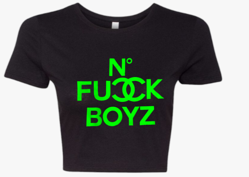 No FukBoyz crop top