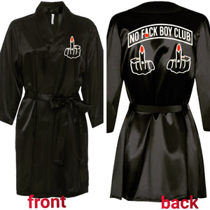 No F*ck Boy Club Robe