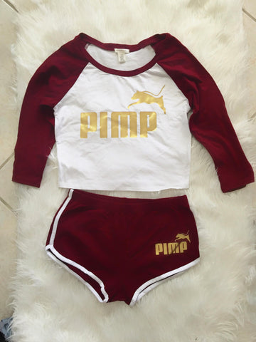 PIMP Set (burgundy)