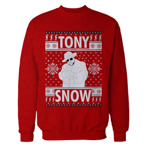 Pimp C Red Turn Heads Tony Snow Trill Christmas Sweater