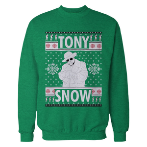 Green Pimp C Tony Snow Trill Christmas Sweater